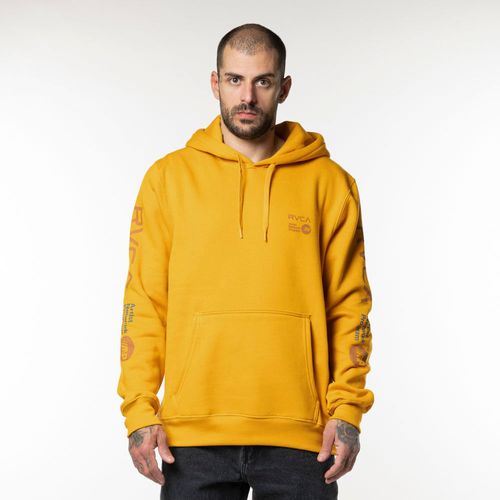 Moletom RVCA Fech Anp 280 Mostarda