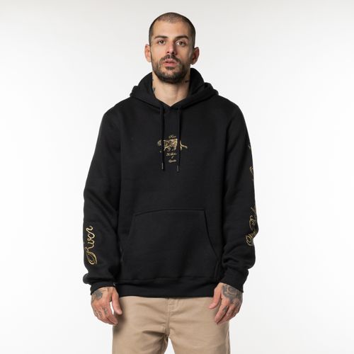 Moletom RVCA Fech Antique 305 Preto