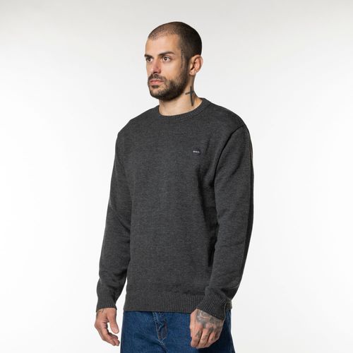 Tricot RVCA Day Shift Heather Preto Mescla