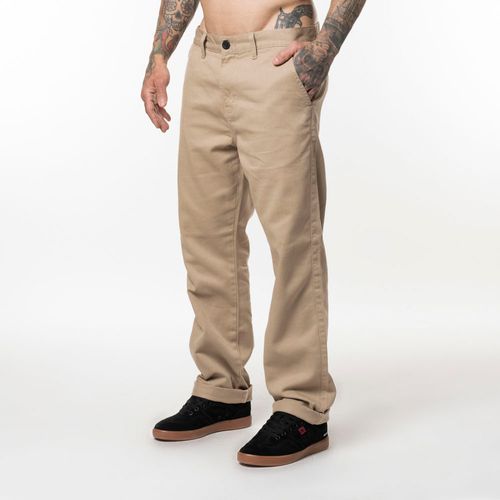 Calça RVCA The Weekend Chino Caqui