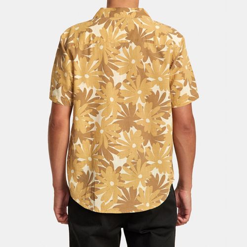 Camisa Rvca M/C Pop Floral Khaki
