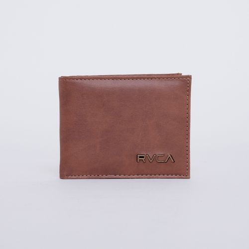 Carteira Rvca Cedar Bifold Ii Marrom