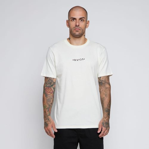 Camiseta RVCA M/C Saber Snake Off White