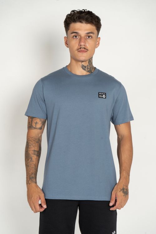 Camiseta RVCA M/C Anp Label Azul