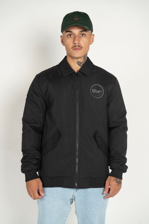 Jaqueta Rvca Va Tanker Preto