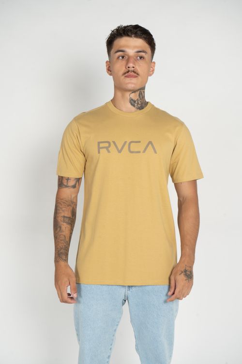 Camiseta RVCA M/C Big Rvca Mostarda