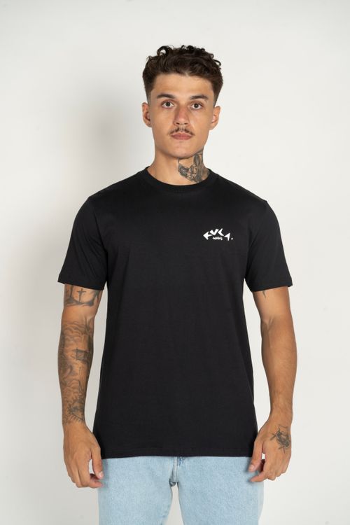 Camiseta RVCA M/C Va Cool Nv Preto