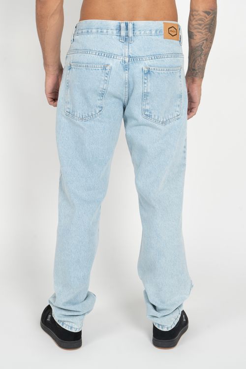 Calça Jeans Rvca Weekend Denin Light Blue Azul Claro