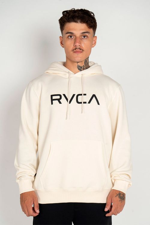 Moletom RVCA Fech Big Rvca 270G Off White