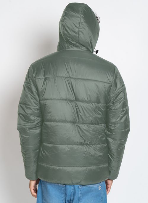 Jaqueta Rvca Puffer Verde Militar