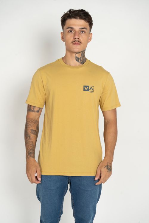 Camiseta RVCA M/C Va Rvca Mostarda