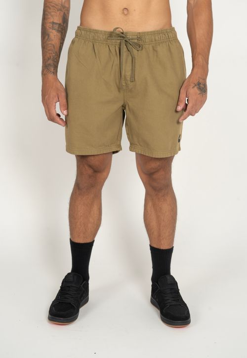 Bermuda RVCA Escape Elastic Caqui Escuro