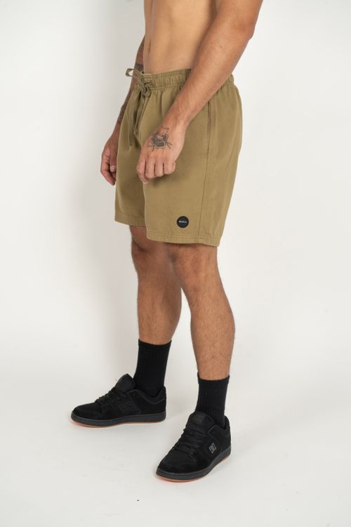 Bermuda RVCA Escape Elastic Caqui Escuro