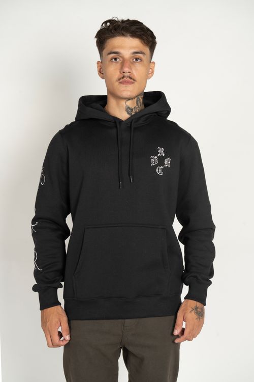 Moletom RVCA Fech Chefs Kiss 270G Preto
