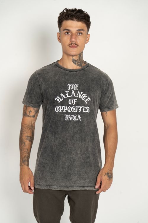 Camiseta RVCA M/C Iron On Preto