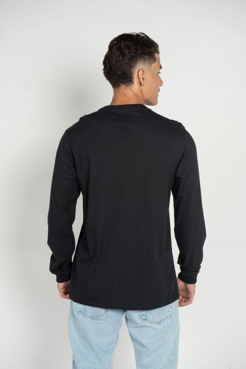 Camiseta RVCA M/L Big Rvca Ls Preto
