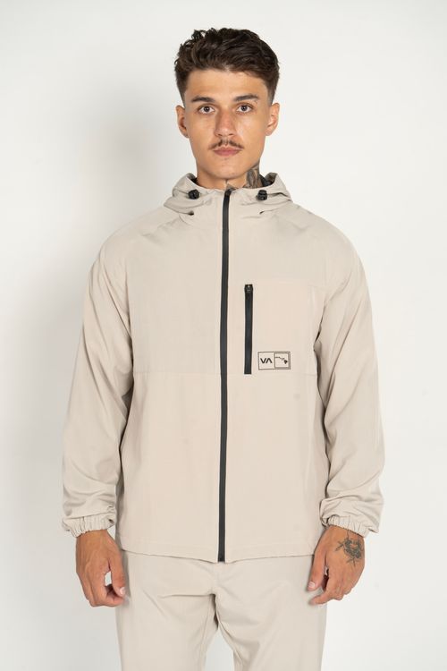 Jaqueta RVCA Hawaii Yogger Caqui