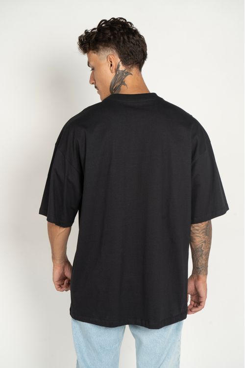 Camiseta RVCA M/C Rvca Stitch Preto