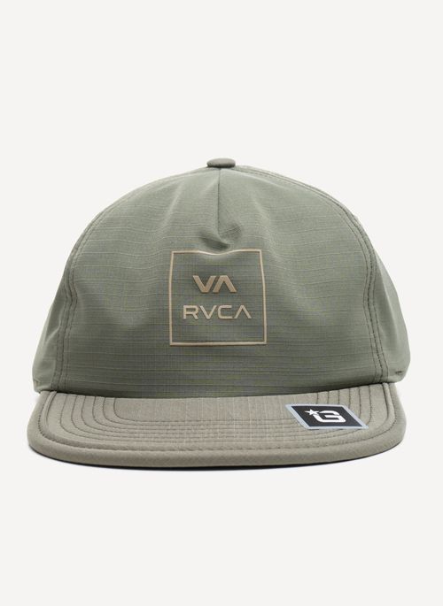 Bone RVCA Va All The Way Snapback Verde Militar