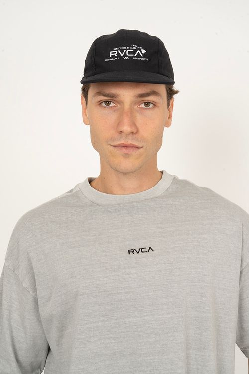Boné RVCA Hawai State 5 Panels Preto