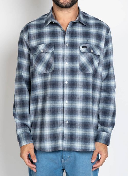 Camisa RVCA M/L Day Shift Chess Multicores