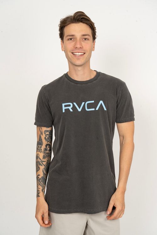 Camiseta RVCA M/C Big Rvca Preto