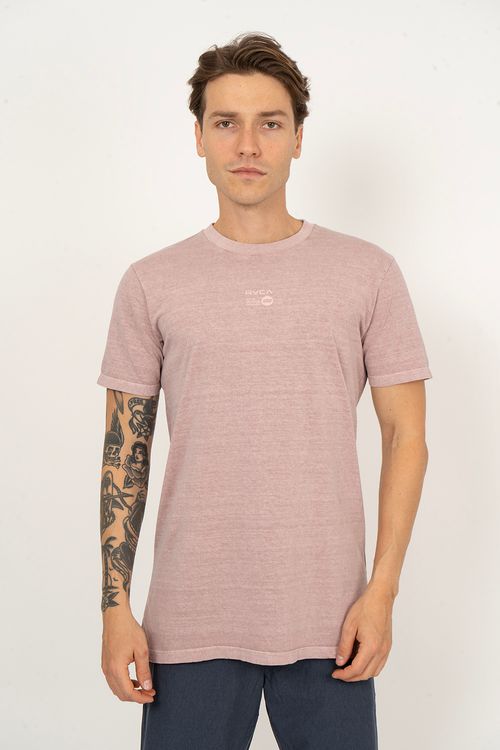 Camiseta RVCA M/C Anp Rosa Claro