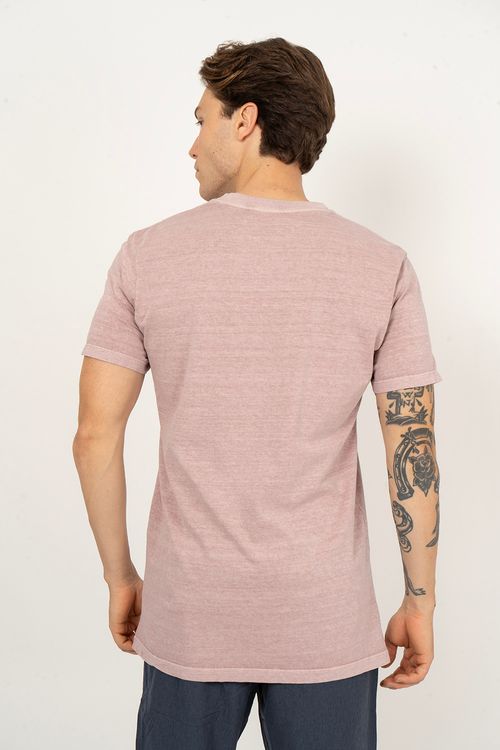 Camiseta RVCA M/C Anp Rosa Claro