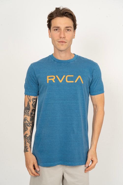 Camiseta RVCA M/C Big Rvca Azul