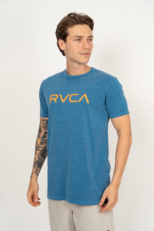 Camiseta RVCA M/C Big Rvca Azul