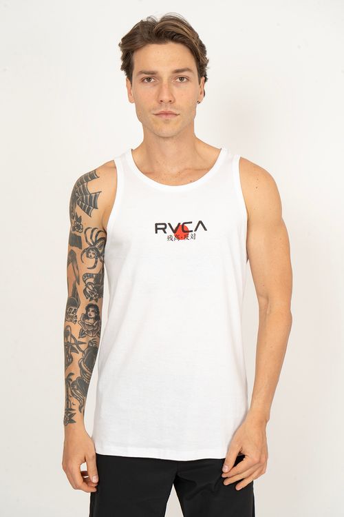 Regata RVCA Tiger Sun Ss Branco