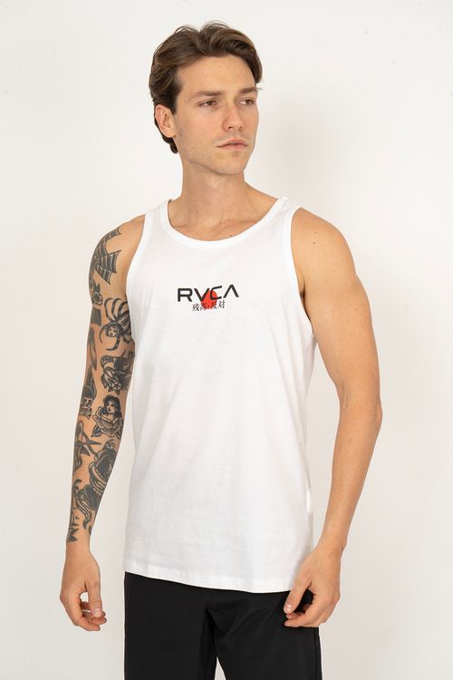 Regata RVCA Tiger Sun Ss Branco