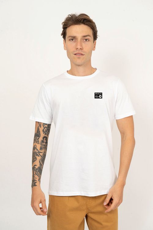 Camiseta M/C Anp Label Branco