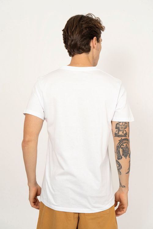 Camiseta M/C Anp Label Branco