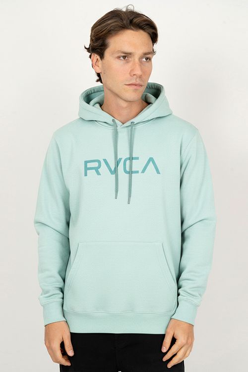 Moletom RVCA Fech Big Rvca 270G Azul Claro