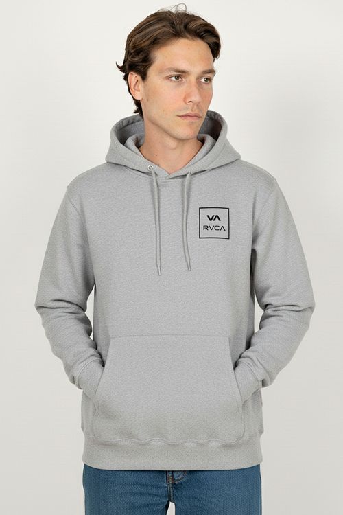 Moletom RVCA Fech Va All The Way 290 Cinza Mescla
