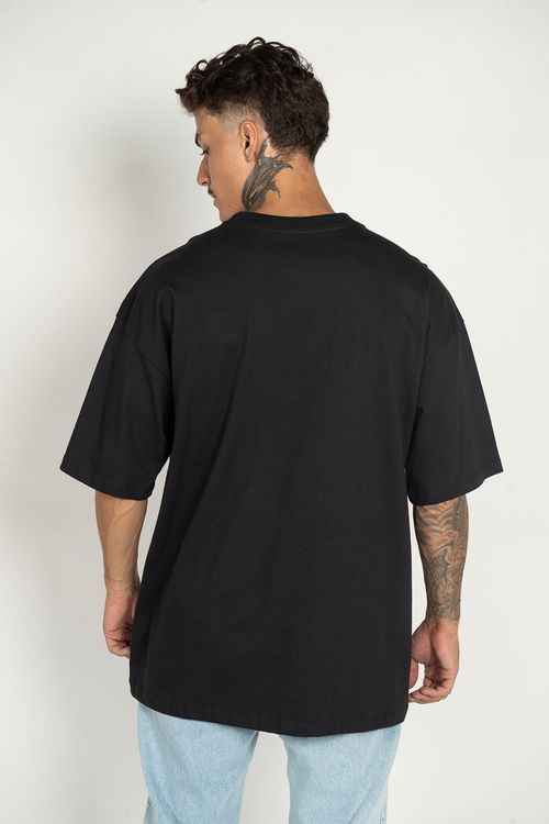 Camiseta RVCA M/C Rvca Oversized Preto