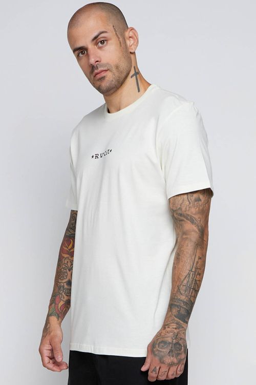 Camiseta RVCA M/C Saber Snake Off White
