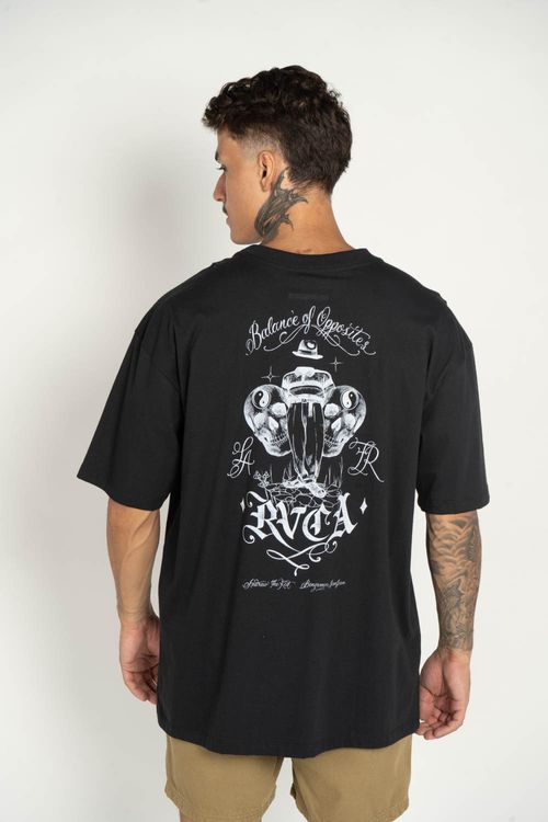 Camiseta M/C Invisible Men Preto