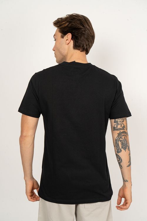 Camiseta M/C Va All The Way Worn Preto