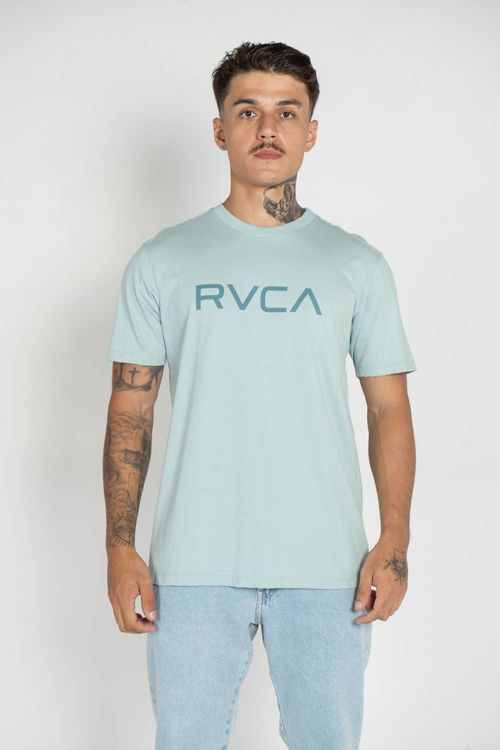Camiseta RVCA M/C Big Rvca Azul Claro