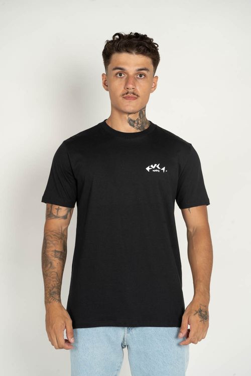 Camiseta RVCA M/C Va Cool Nv Preto