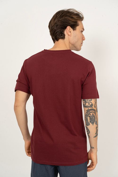 Camiseta RVCA M/C Va All The Way Vinho