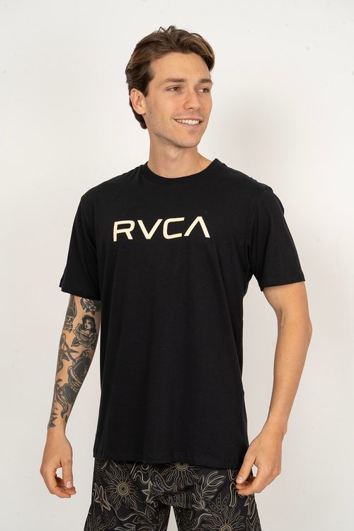 Camiseta RVCA M/C Big Rvca Preto