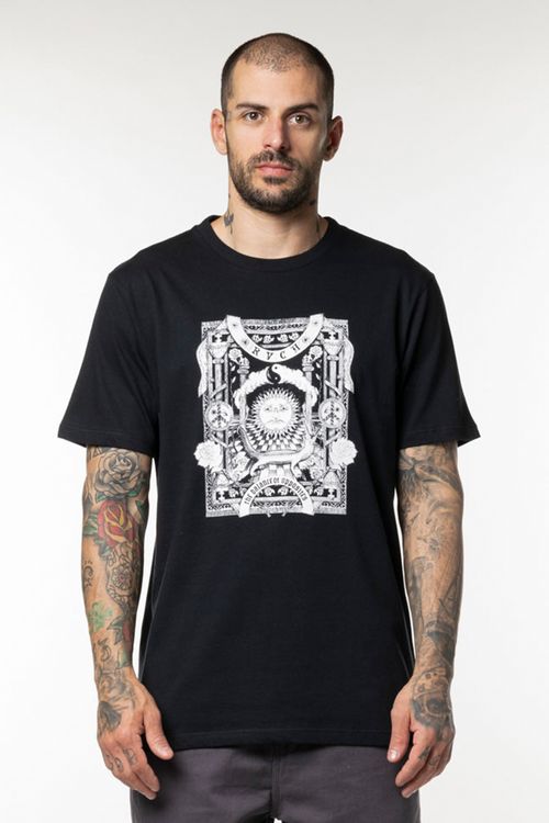 Camiseta RVCA M/C Astrallan Preto