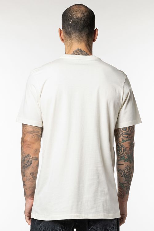 Camiseta RVCA M/C Balance Boy Off White