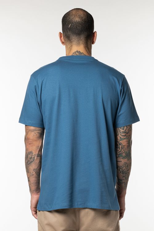 Camiseta RVCA M/C Anp Label Azul