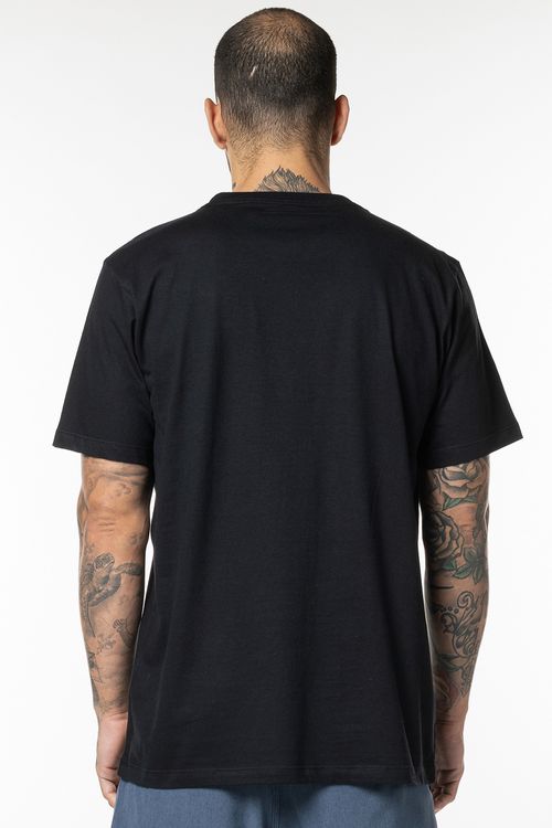 Camiseta Rvca M/C Va All The Way Preto