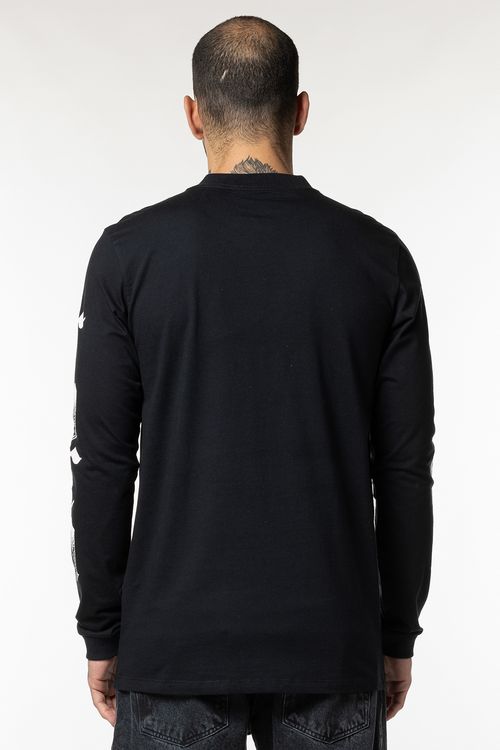 Camiseta Rvca M/L Cousin Of Death Ls Preto