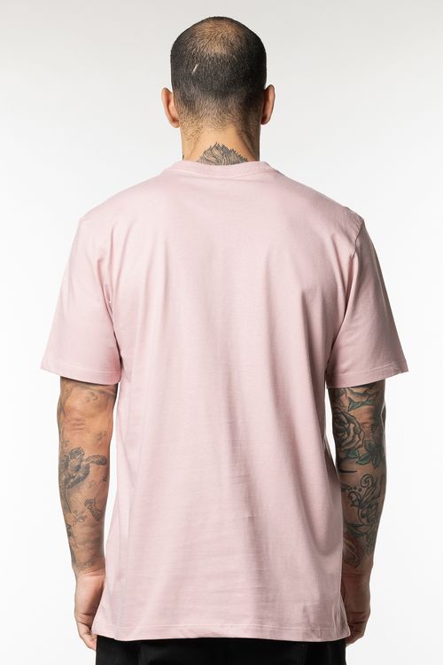 Camiseta Rvca M/C Gardener Rosa Claro